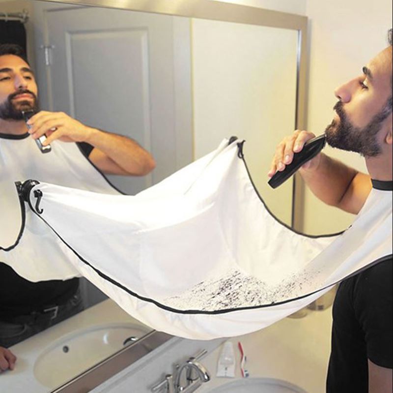 Capa de Afeitado Blanca